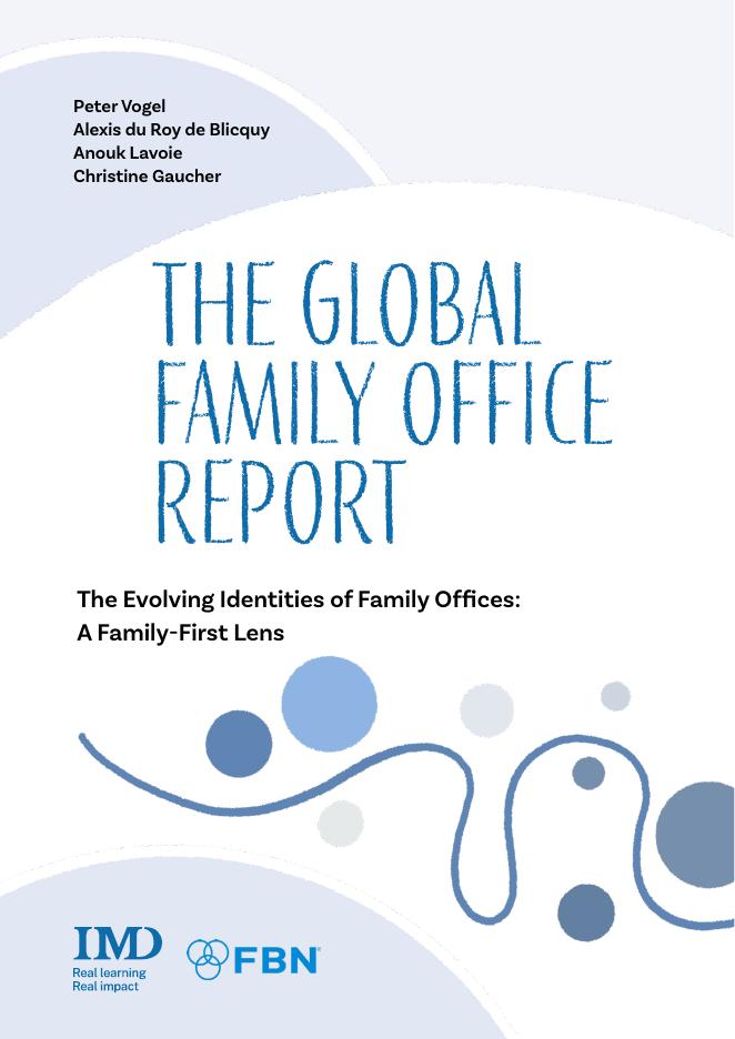 FBN：2025年全球家族办公室报告（英文版）海报