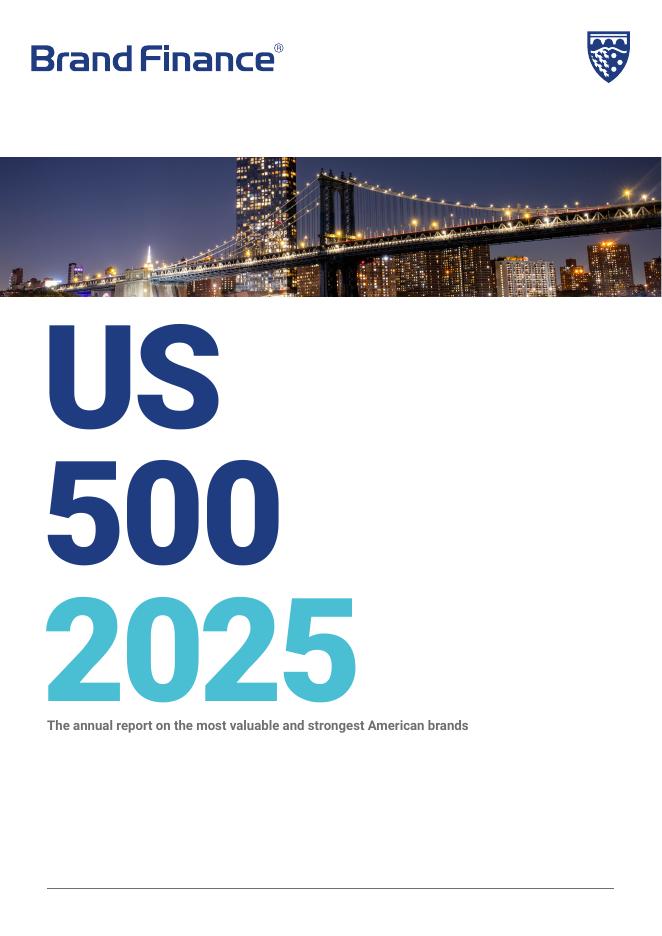 Brand Finance：2025年美国品牌价值500强报告（英文版）海报