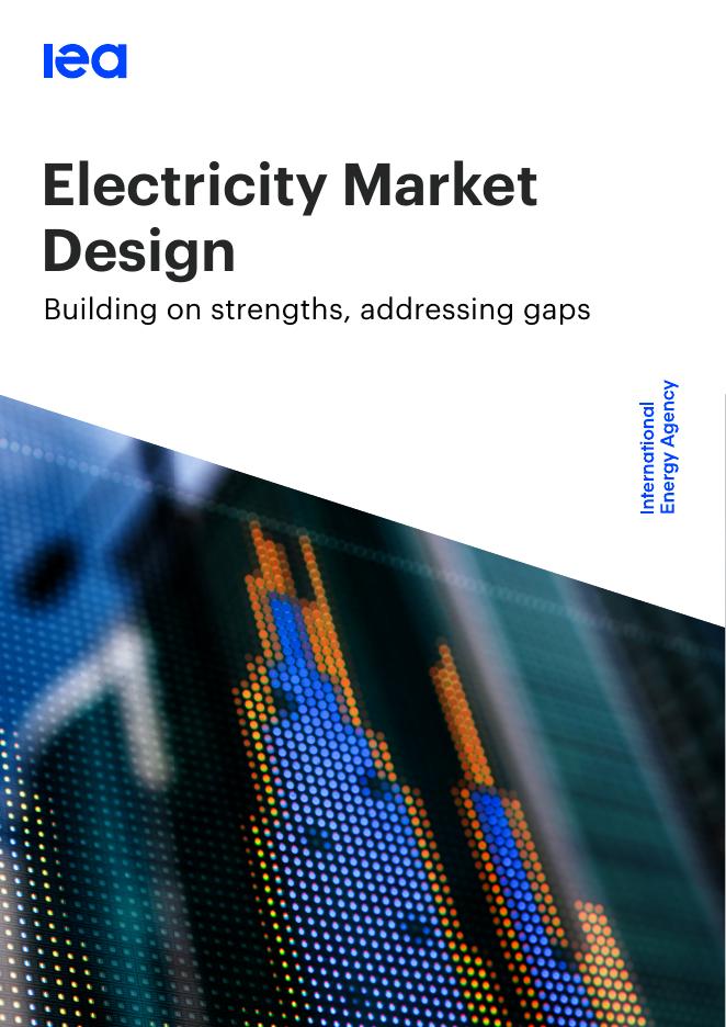 IEA国际能源署：2025年电力市场设计：在既有优势基础上构建，弥补关键缺口（英文版）