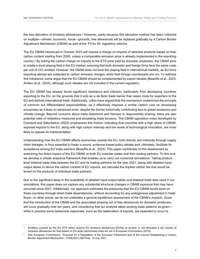 国际货币基金组织：欧盟的碳边境调节机制：对成员国和贸易伙伴的影响（英文版）_第7页