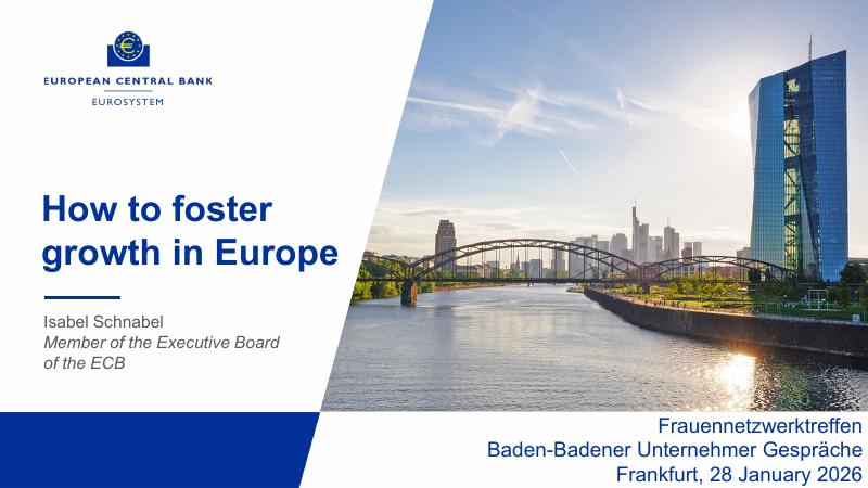 欧洲央行：2026年如何促进欧洲的经济增长报告（英文版）海报