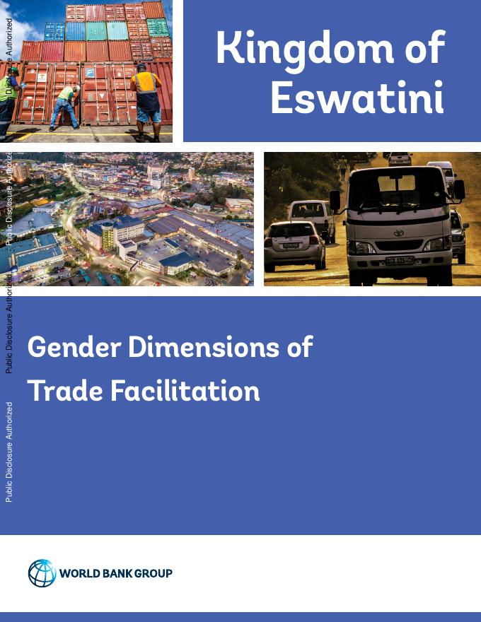 世界银行：2026年斯威士兰王国贸易便利化的性别维度报告（英文版）海报
