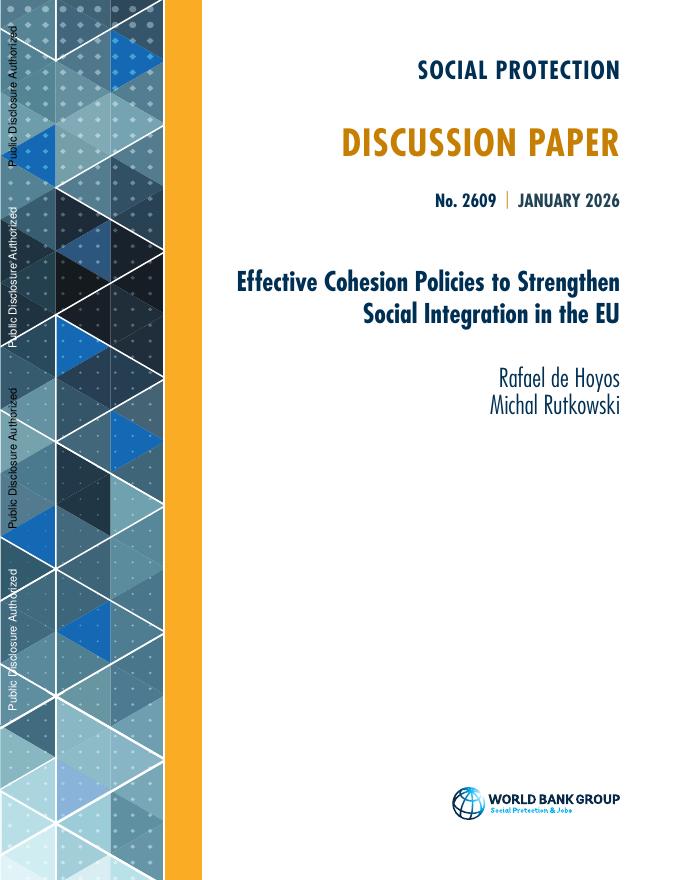 世界银行：加强欧盟社会融合的有效凝聚力政策（英文版）