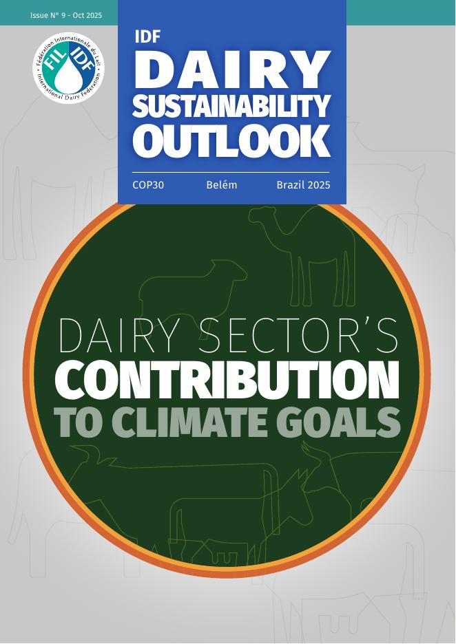 国际乳品联合会（IDF）：2025年乳业可持续发展展望报告：乳业对气候目标的贡献（英文版）海报