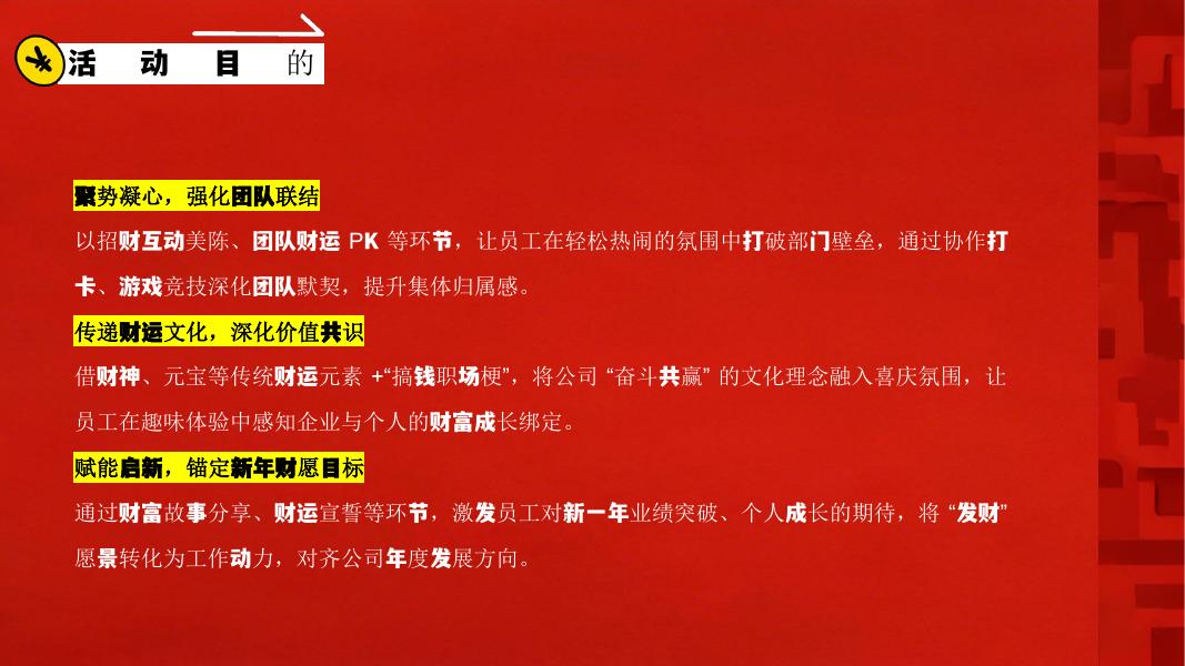 马上进账打工人财富buff局-春节节目表演企业年会主题活动亲子地产活动策划方案_第7页