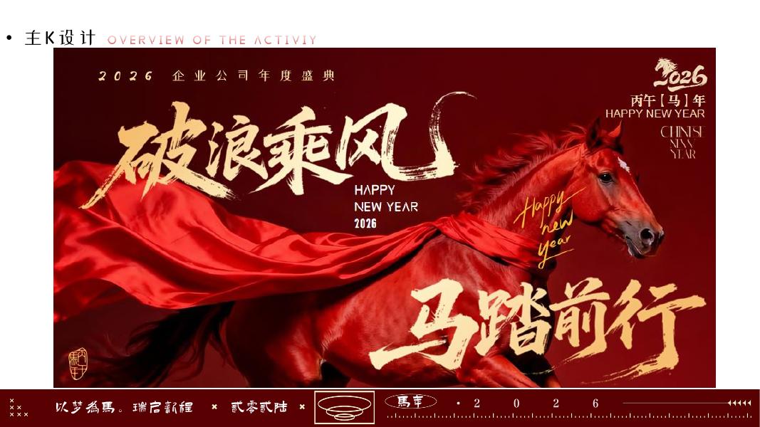 乘风破浪 马踏前行-年马年会国潮年会高端大气年会表彰年终盛典方案_第7页