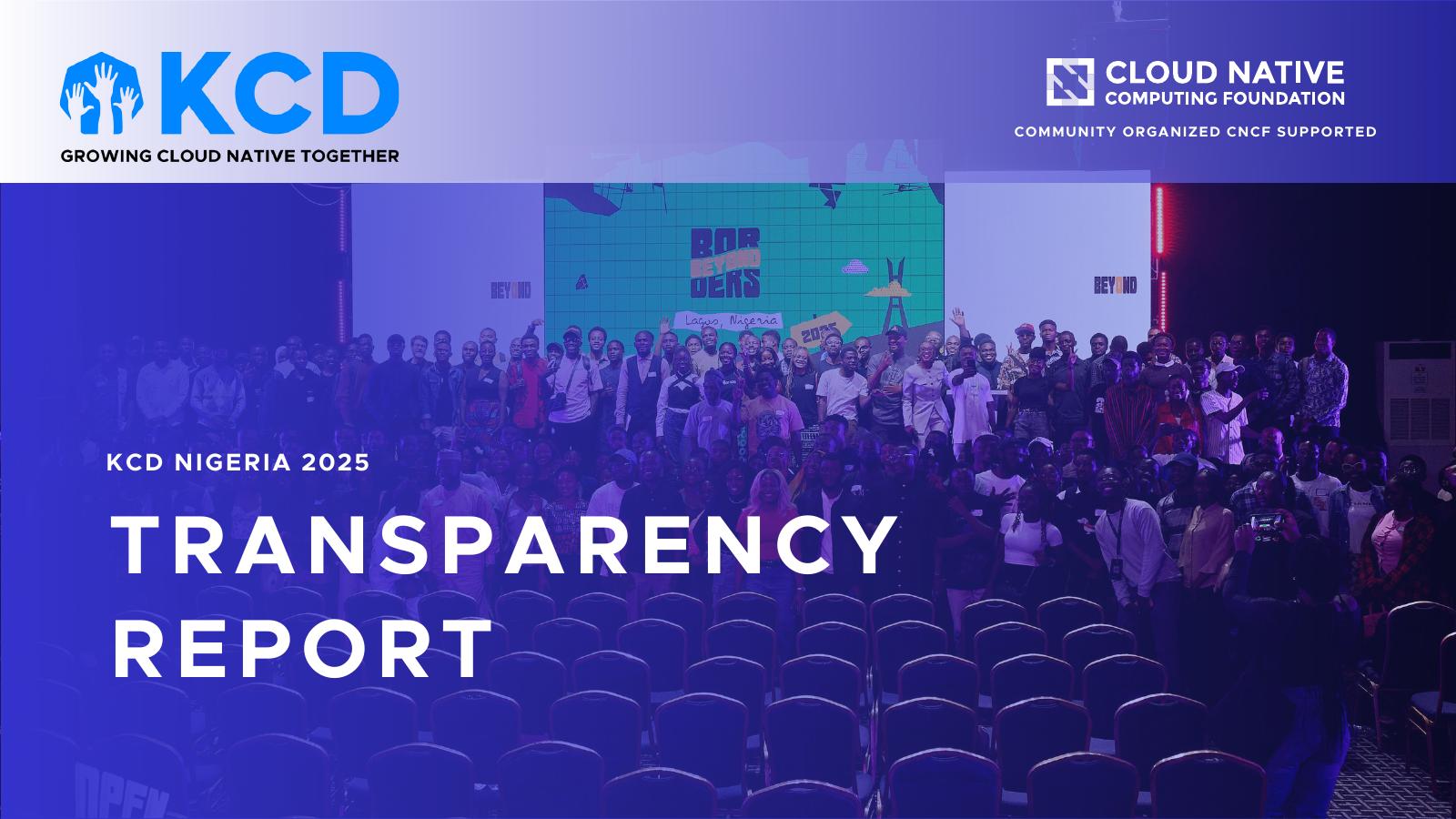 CNCF：2025年尼日利亚KCD透明度报告（英文版）海报