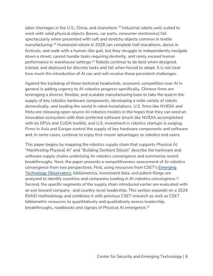 CSET：2026年物理人工智能-为政策制定者提供的人工智能-机器人融合入门指南报告（英文版）_第7页