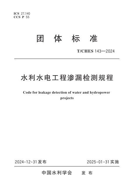 T/CHES 143-2024 标准预览