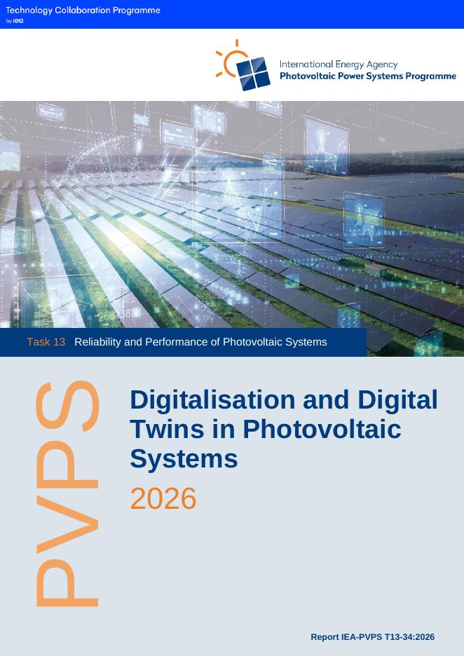 IEA PVPS：2026年光伏系统数字化与数字孪生技术研究报告（英文版）