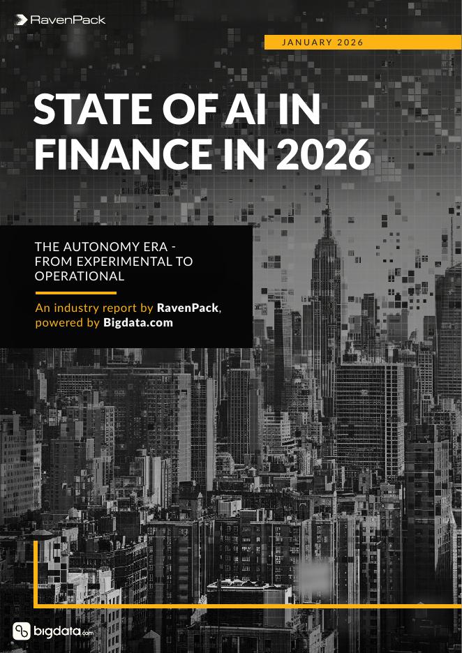 RavenPack：2026年金融领域AI应用状况报告：自主时代：从实验到运营（英文版）