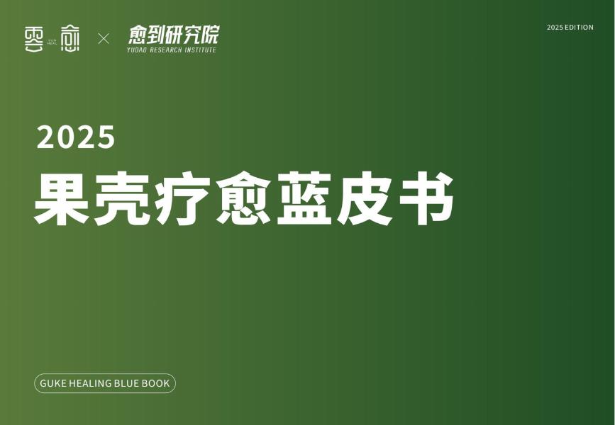 愈到研究院：果壳疗愈蓝皮书（2025）海报