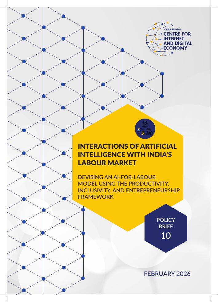 印度国际经济关系研究理事会（ICRIER）：2026年人工智能与印度劳动力市场的互动报告（英文版）