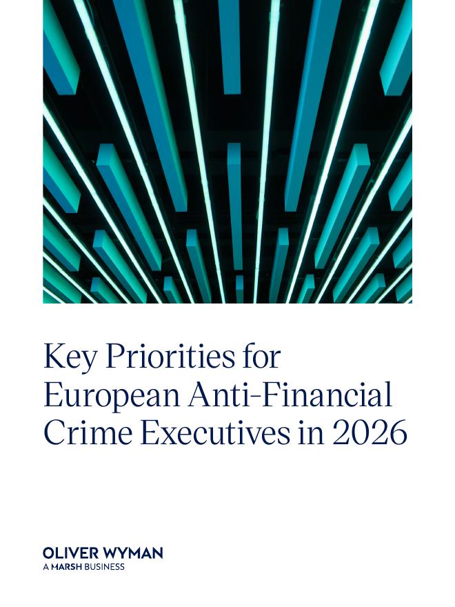 奥纬咨询：2026年欧洲反金融犯罪高管核心战略要务研究报告（英文版）海报