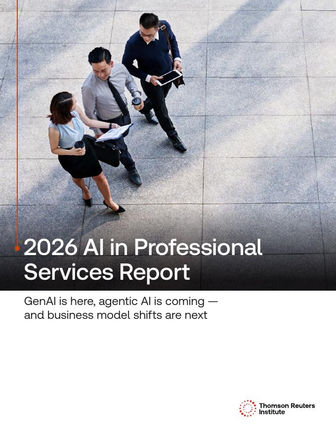 汤森路透：2026年专业服务领域AI应用报告（英文版）海报