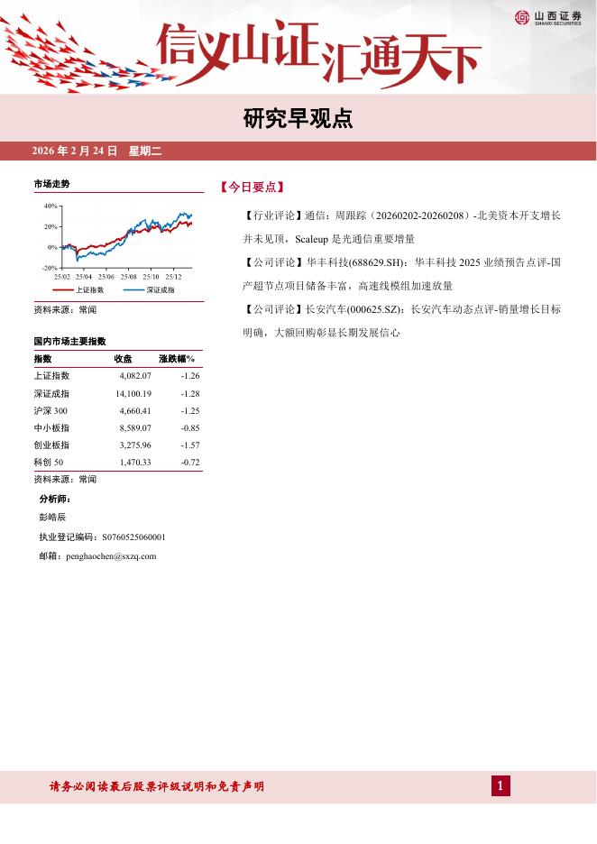山西证券：研究早观点-260224海报