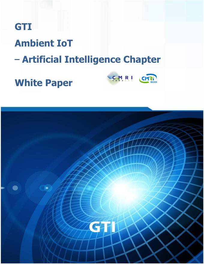 GTI：2026年环境物联网-人工智能章节白皮书（英文版）海报