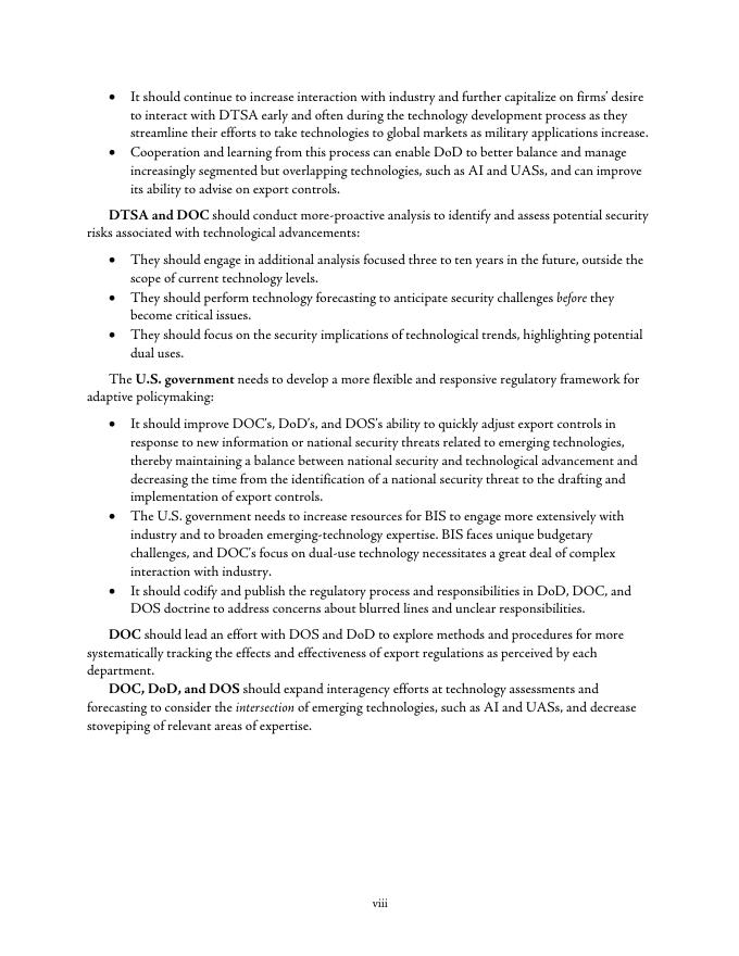Rand：2026人工智能与无人机系统的出口管制：跨部门协同挑战研究报告（英文版）_第8页