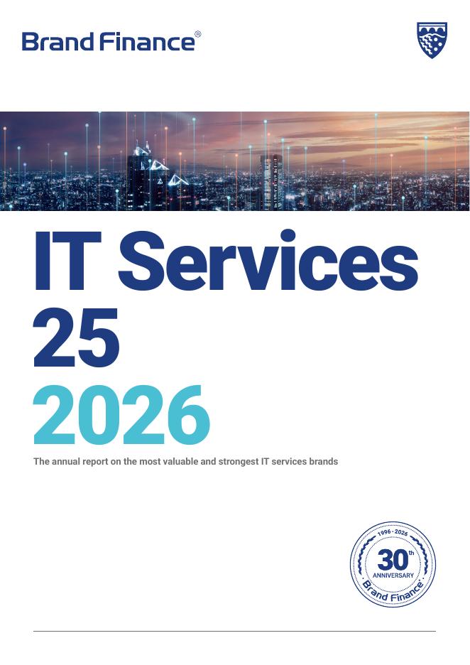 Brand Finance：2026年IT服务品牌25强报告（英文版）海报