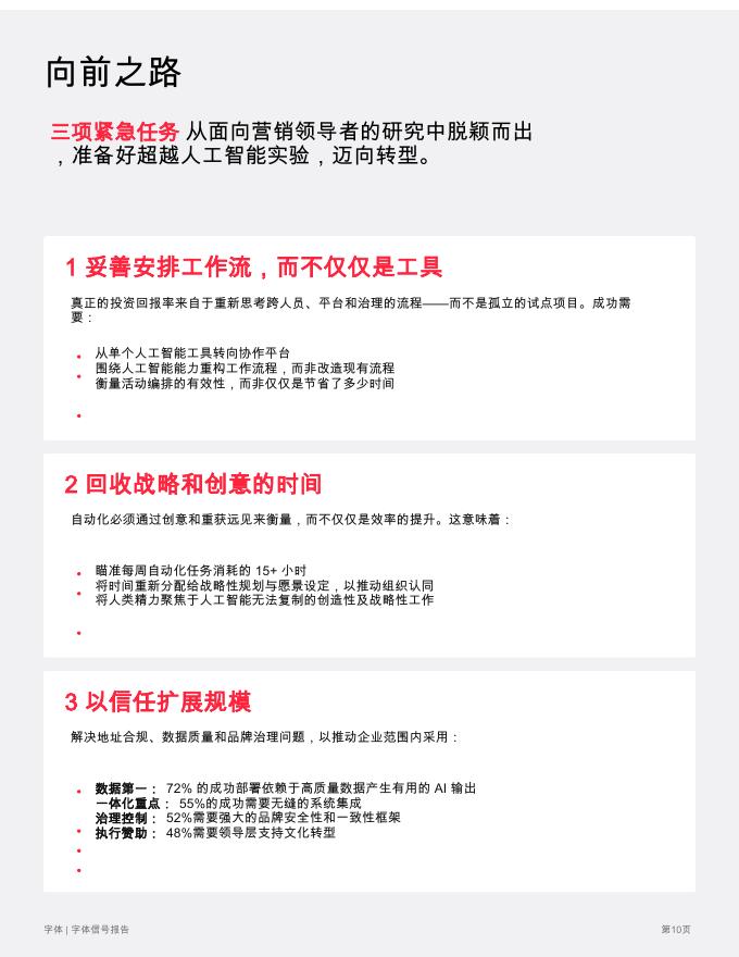 Typeface：2025年来自营销领袖的见解报告：人工智能试点项目停滞之处-以及如何成功扩展_第10页