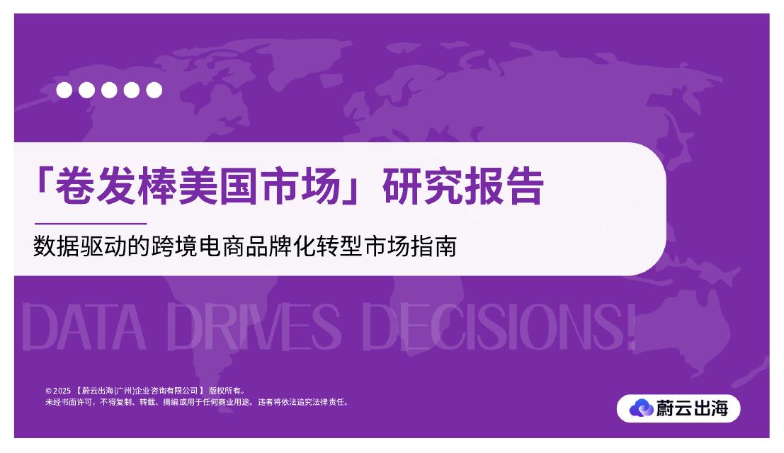 蔚云出海：2025年卷发棒美国市场研究报告：数据驱动的跨境电商品牌化转型市场指南海报