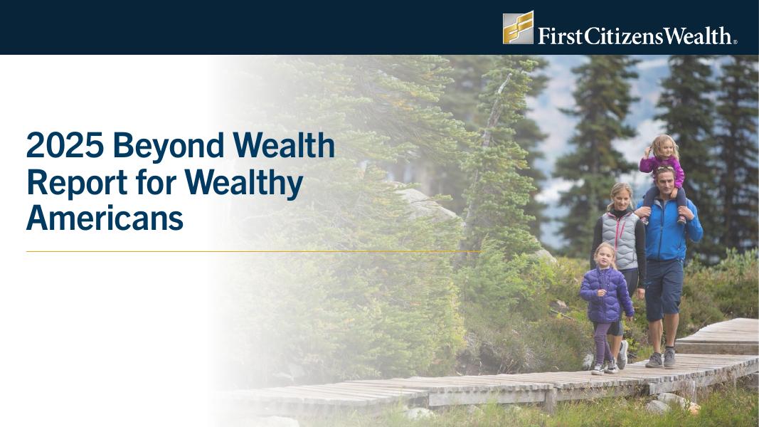 FCW：2025年美国富裕人群财富全景报告（英文版）海报