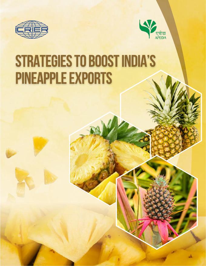 印度国际经济关系研究理事会（ICRIER）：2026年增加印度菠萝出口的策略报告（英文版）海报