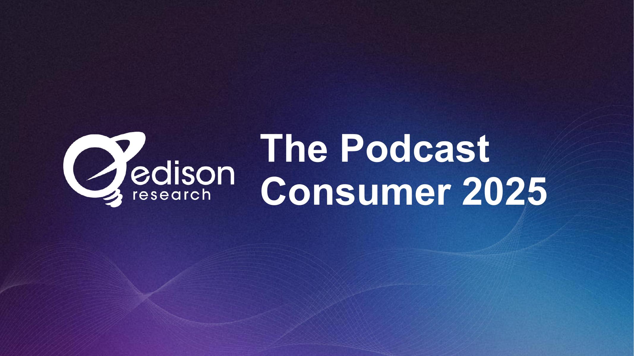 Edision艾迪森：2025年播客消费者报告（英文版）海报