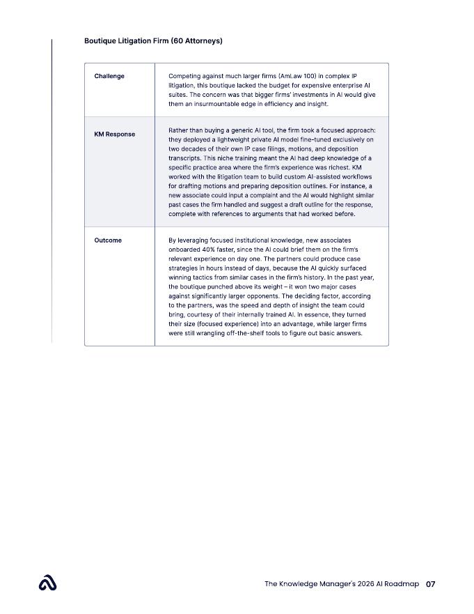 Alexi：2026年知识管理者人工智能（AI）路线图（英文版）_第7页