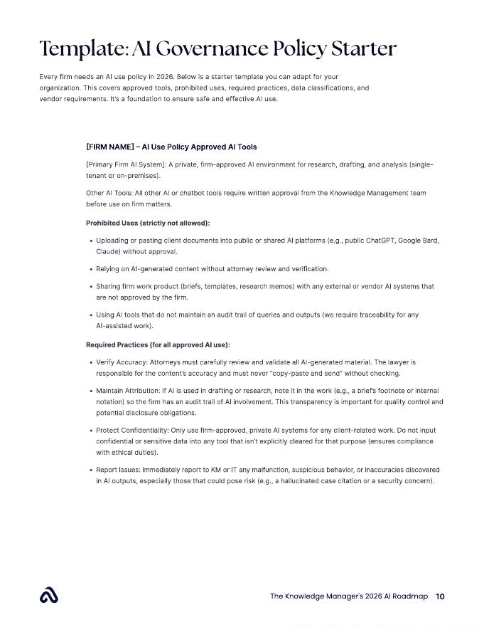 Alexi：2026年知识管理者人工智能（AI）路线图（英文版）_第10页