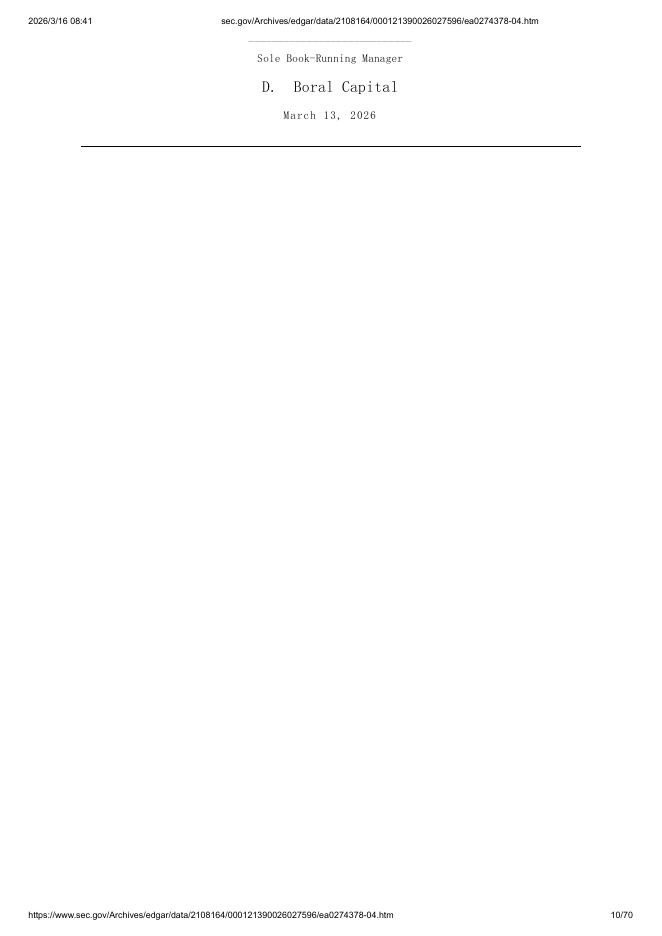 Pono Capital Four, Inc.美股纳斯达克IPO上市招股说明书_第10页