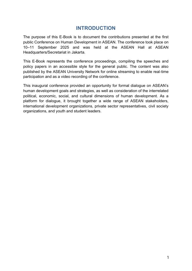 ASEAN东盟：2025年9月10日至11日在雅加达东盟总部举行的会议论文集与论文（英文版）_第7页