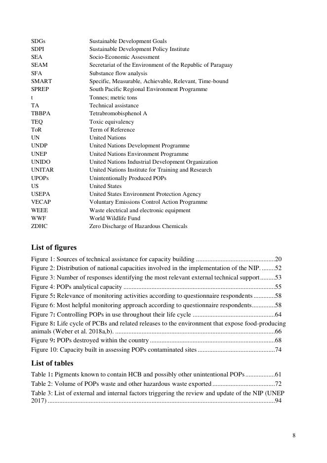 联合国环境规划署（UNEP）：2018年从NIPs到实施：经验教训报告（英文版）_第8页