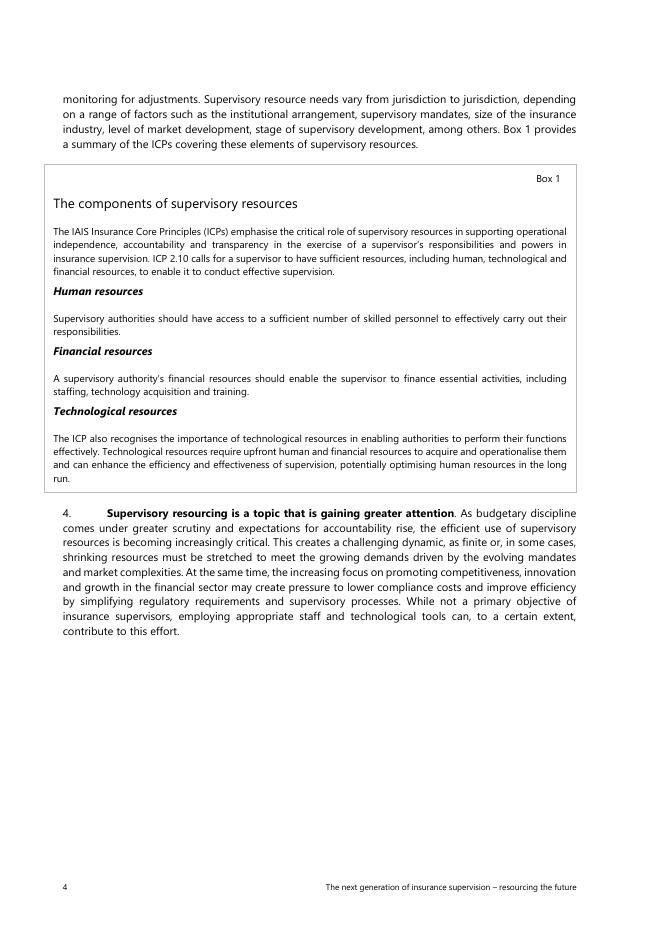 国际保险监督官协会（IAIS）：FSI-IAIS关于保险监管资源的见解（英文版）_第7页