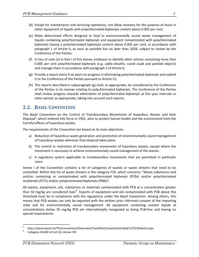 联合国环境规划署（UNEP）：2016年含多氯联苯液体及受多氯联苯污染设备的维护、处理、运输和临时储存报告（英文版）_第9页