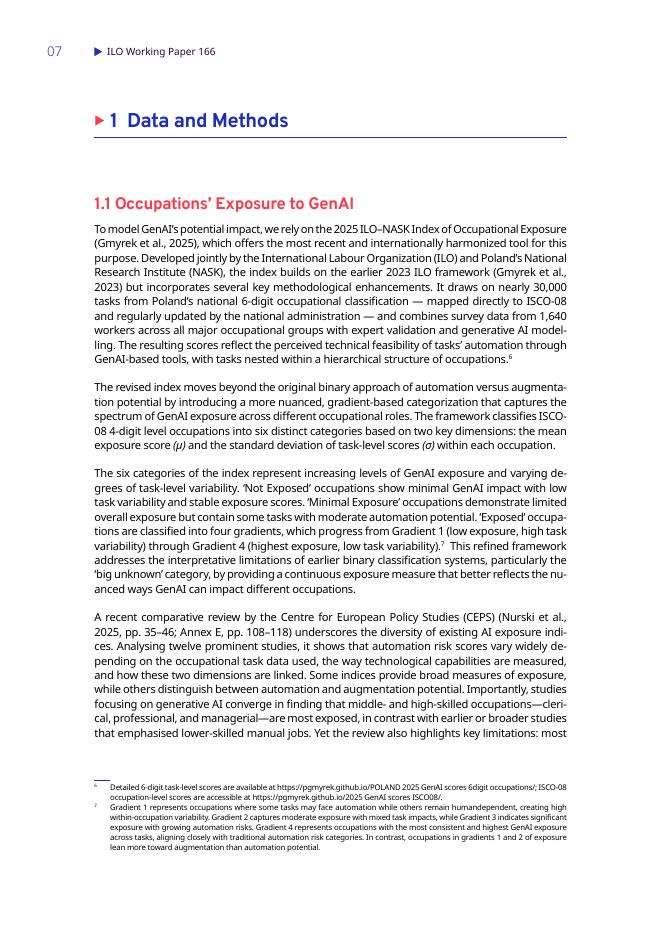 国际劳工组织（ILO）：没有股息的破坏？数字鸿沟和任务差异如何划分GenAI的全球影响（英文版）_第10页