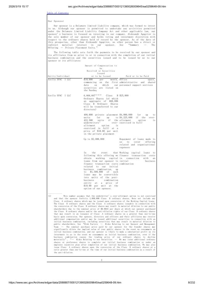 Xsolla SPAC 1纽约证券交易所IPO上市招股说明书_第8页