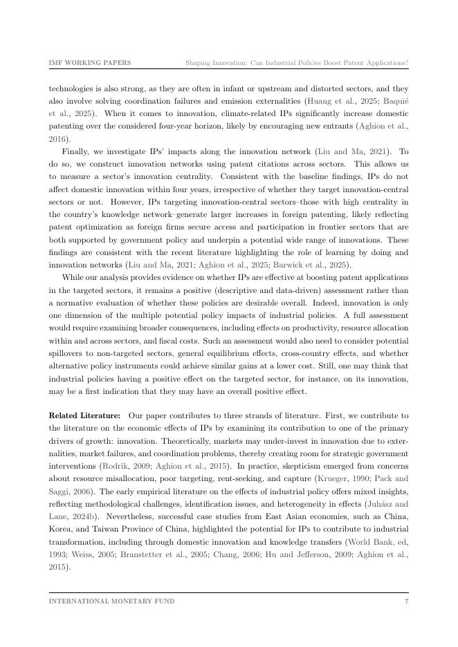 国际货币基金组织：塑造创新：产业政策能促进专利申请吗？（英文版）_第7页