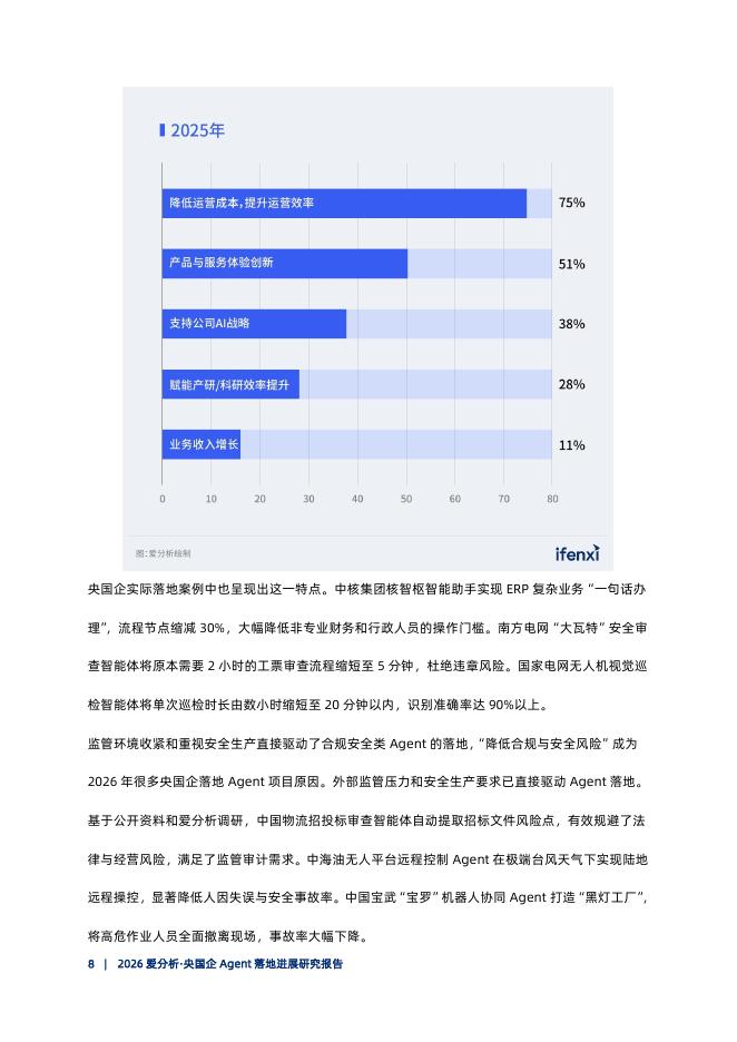 爱分析：2026年爱分析·央国企Agent落地进展研究报告_第9页