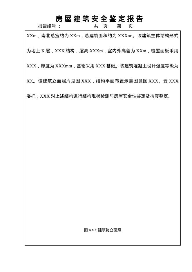 吉林省住建厅：房屋建筑安全鉴定报告示范文本_第7页