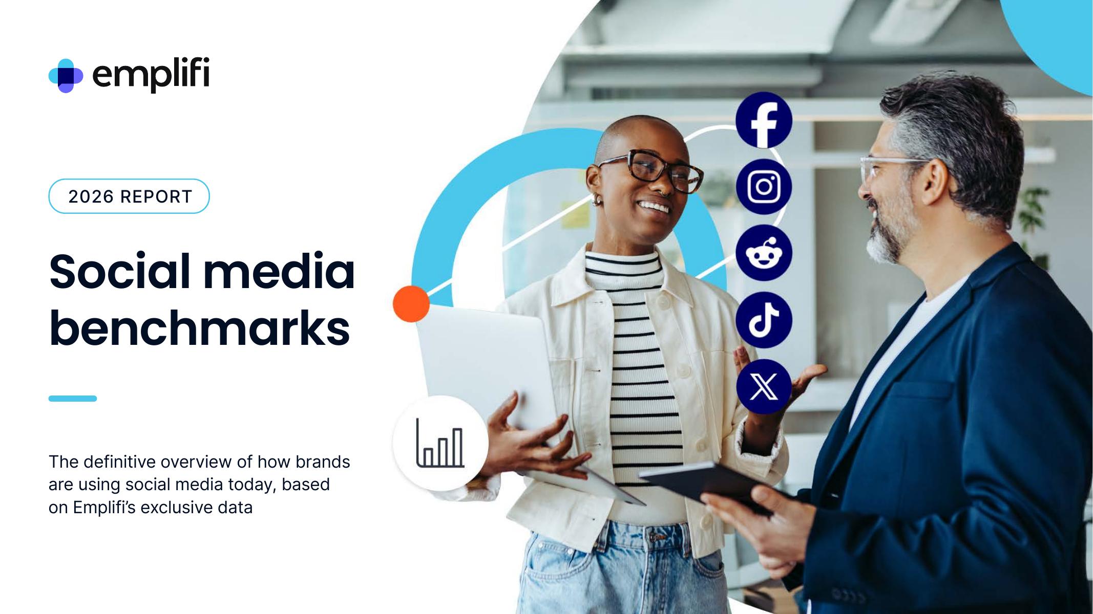 Emplifi：2026年社交媒体基准：品牌成功见解报告（英文版）海报