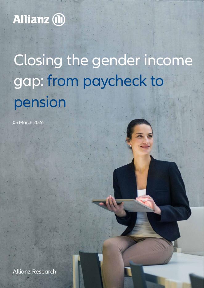 安联Allianz：2026年缩小性别收入差距：从工资到养老金报告（英文版）海报