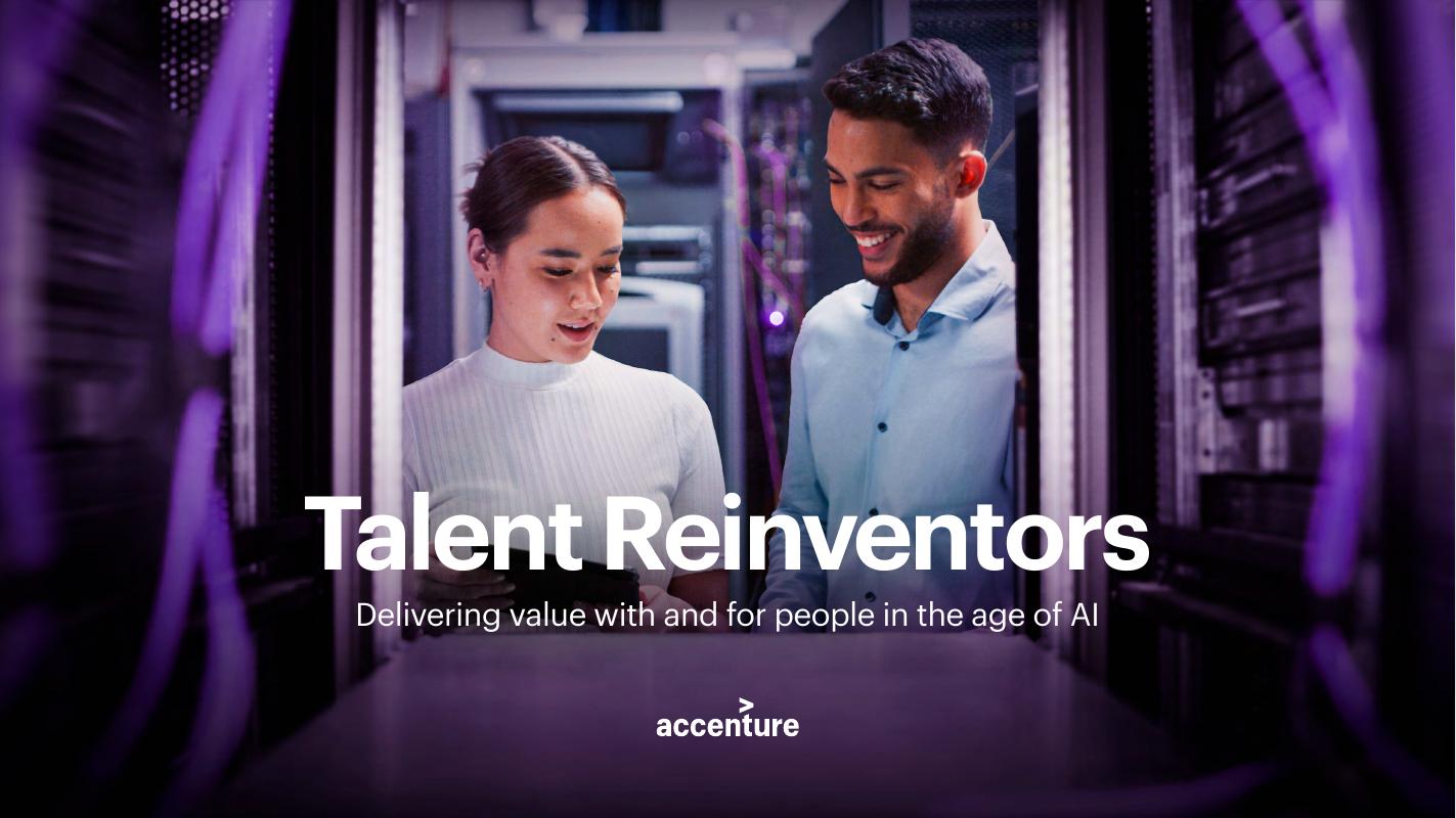 埃森哲：2026年人才重塑者：AI时代携手人才并为其成就价值研究报告（英文版）海报