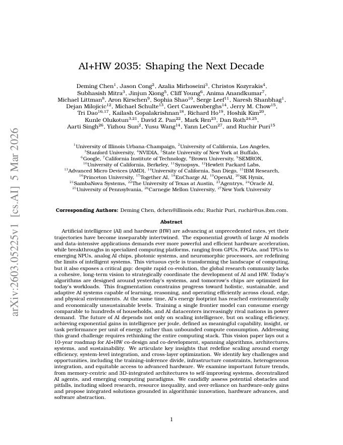 AI+HW 2035：塑造下一个十年（英文版）