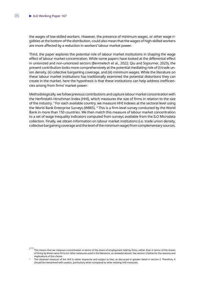 国际劳工组织（ILO） ：劳动力市场集中度与工资不平等：一个跨国描述性分析（英文版）_第8页