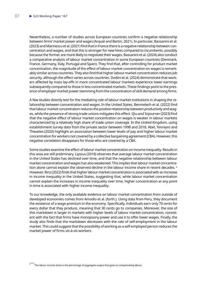 国际劳工组织（ILO） ：劳动力市场集中度与工资不平等：一个跨国描述性分析（英文版）_第10页