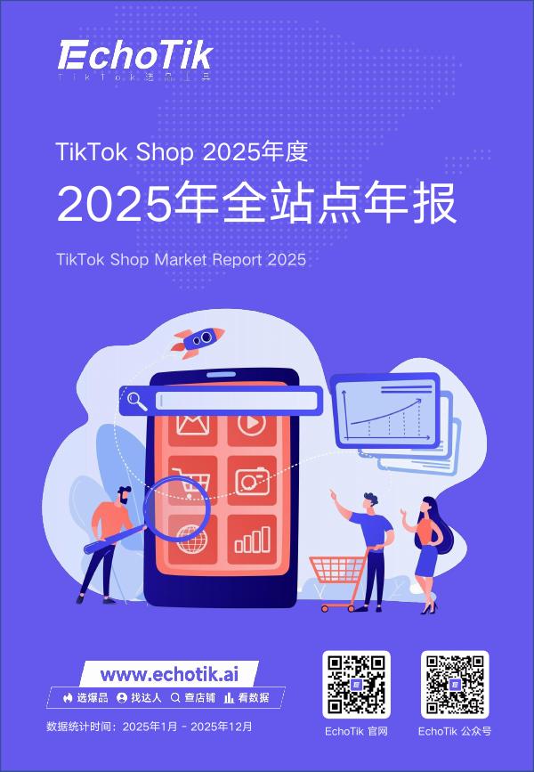 EchoTik：TikTok Shop2025年度报告海报