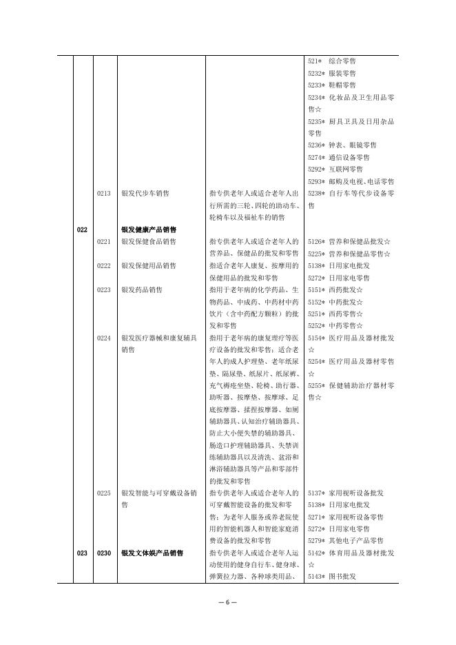 上海市统计局：上海市银发经济统计分类（2025）_第6页