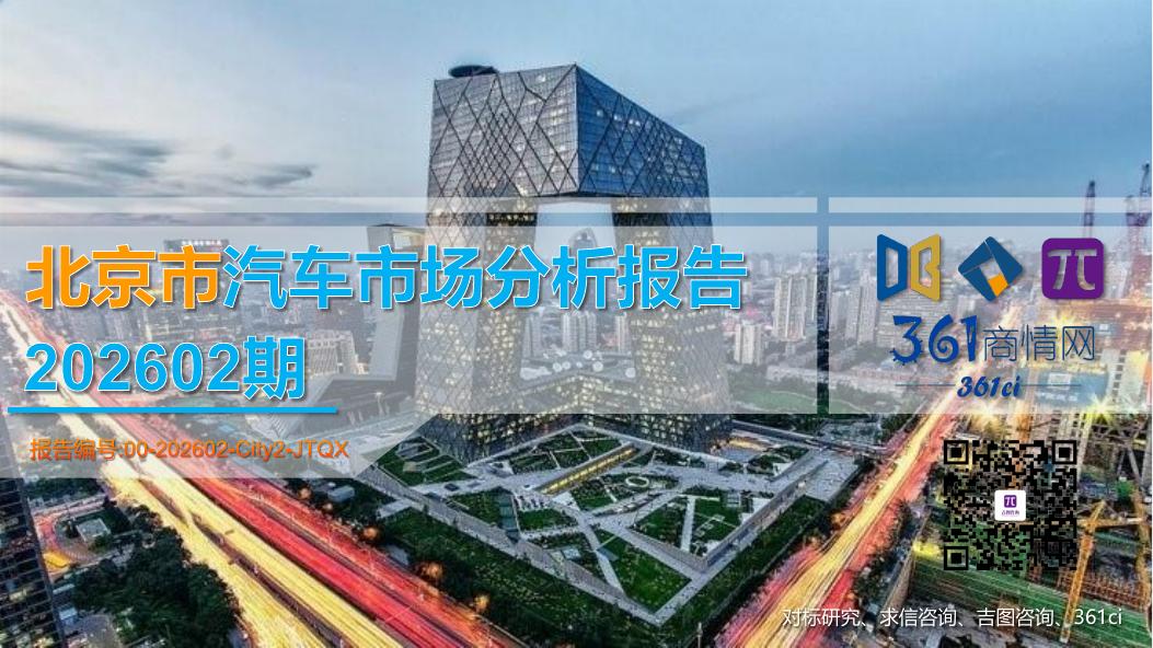 吉图咨询：北京市汽车市场分析报告（2026年第2期）海报