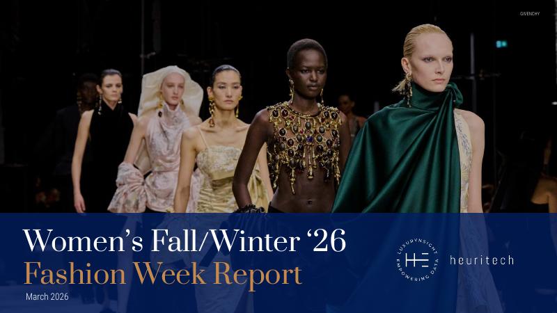 Heuritech：2026年秋冬女装时装周报告（英文版）